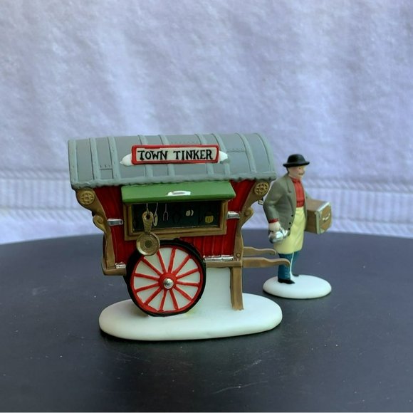 Dept 56 Town Tinker - New England Village Christmas Decorations from 1992 - Picture 3 of 12